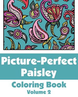 Book cover for Picture-Perfect Paisley Coloring Book (Volume 2)