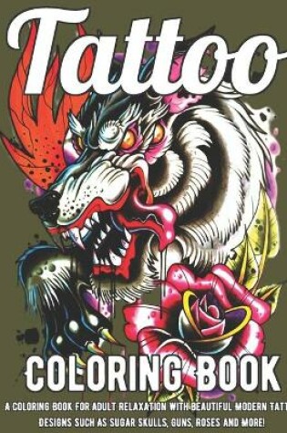 Cover of Tatoo Coloring Book