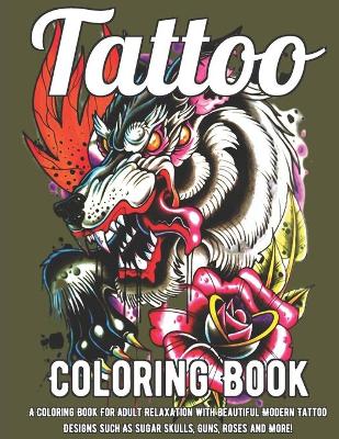 Book cover for Tatoo Coloring Book