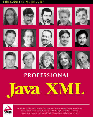 Book cover for Professional Java XML