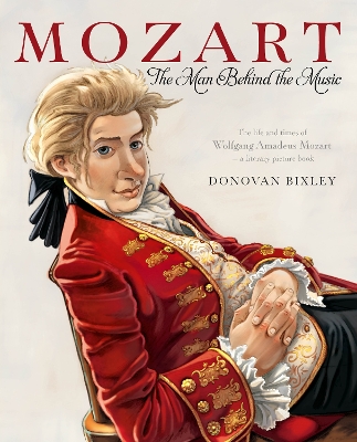 Book cover for Mozart - The Man Behind the Music