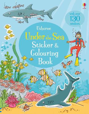 Cover of Under the Sea Sticker and Colouring Book