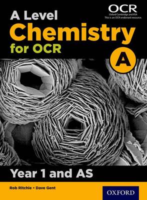 Book cover for A Level Chemistry for OCR A: Year 1 and AS
