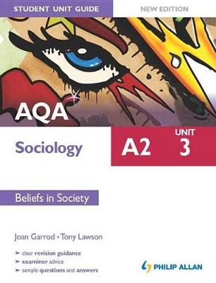 Book cover for AQA A2 Sociology Student Unit Guide New Edition: Unit 3 Beliefs in Society