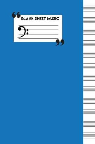 Cover of Blank Music Sheets