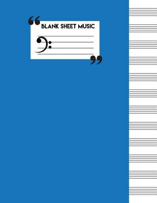 Book cover for Blank Music Sheets