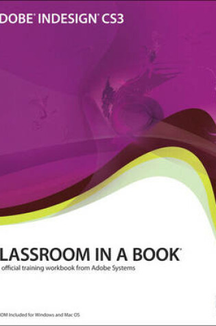 Cover of Adobe InDesign CS3 Classroom in a Book