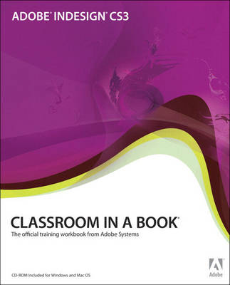 Book cover for Adobe InDesign CS3 Classroom in a Book