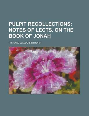 Book cover for Pulpit Recollections