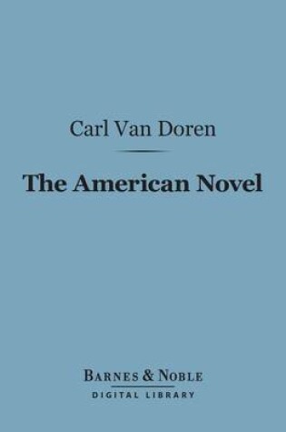 Cover of The American Novel (Barnes & Noble Digital Library)