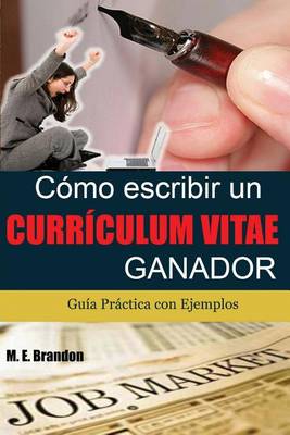 Book cover for Como Escribir un Curriculum Vitae Ganador