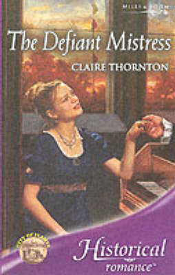 Cover of The Defiant Mistress