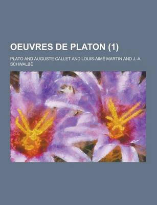 Book cover for Oeuvres de Platon (1 )