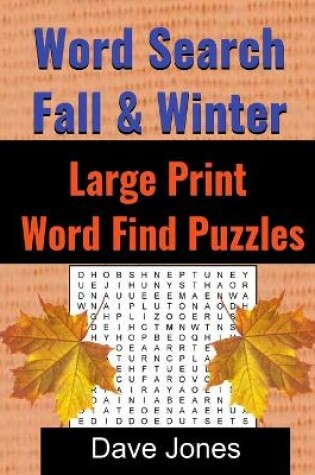 Cover of Word Search Fall & Winter Large Print Word Find Puzzles