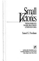 Book cover for Small Victories