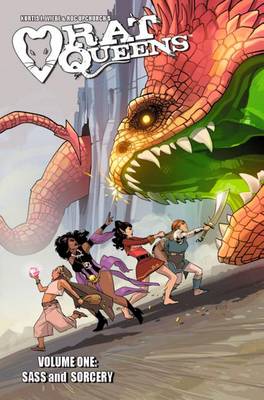 Book cover for Rat Queens Volume 1: Sass & Sorcery