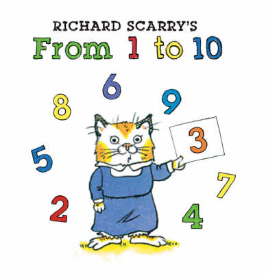 Book cover for Richard Scarry's from 1 to 10