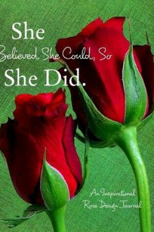 Cover of She Believed She Could, So She Did