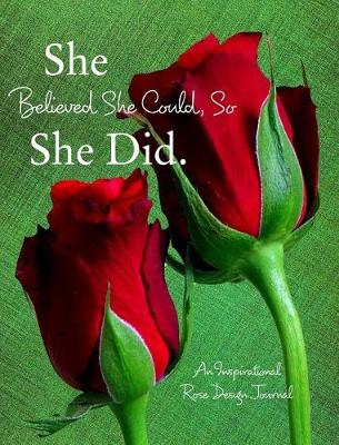 Book cover for She Believed She Could, So She Did