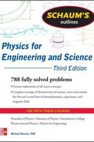 Cover of Schaum's Outline of Physics for Engineering and Science