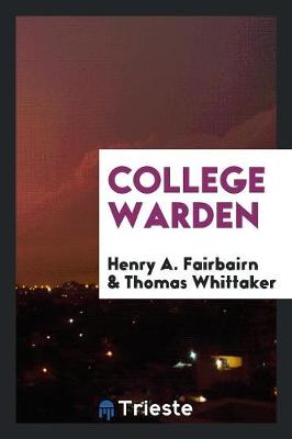 Book cover for College Warden