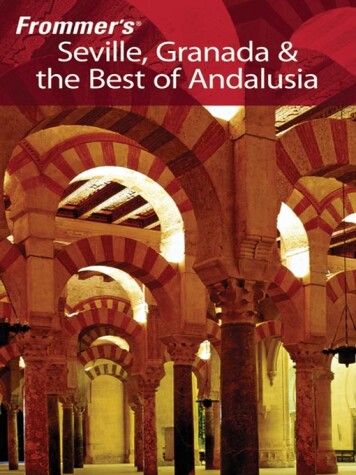 Cover of Frommer's Seville, Granada & the Best of Andalusia