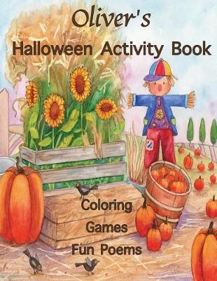 Book cover for Oliver's Halloween Activity Book
