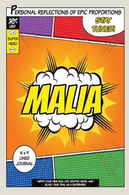 Book cover for Superhero Malia