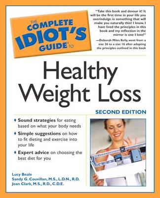 Book cover for Complete Idiot's Guide to Healthy Weight Loss