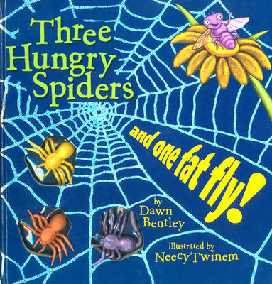 Book cover for Three Hungry Spiders