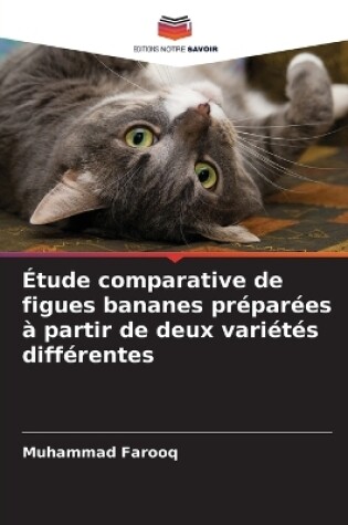 Cover of Étude comparative de figues bananes préparées à partir de deux variétés différentes