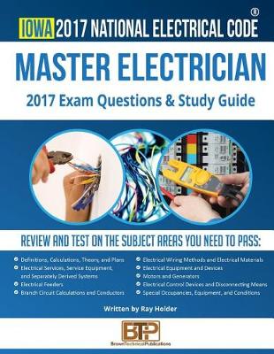 Book cover for Iowa 2017 Master Electrician Study Guide