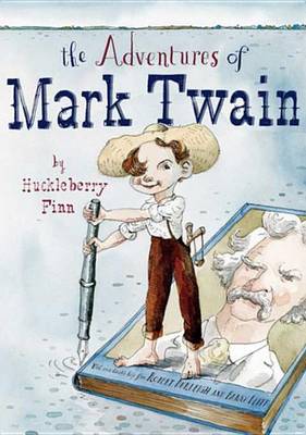 Book cover for The Adventures of Mark Twain by Huckleberry Finn