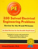 Cover of 350 Solved Electrical Engineering Problems