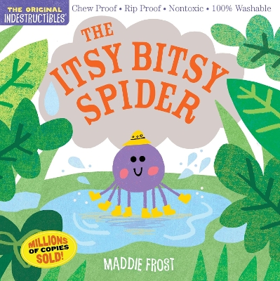 Book cover for Indestructibles: The Itsy Bitsy Spider