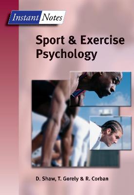 Book cover for Instant Notes in Sport and Exercise Psychology