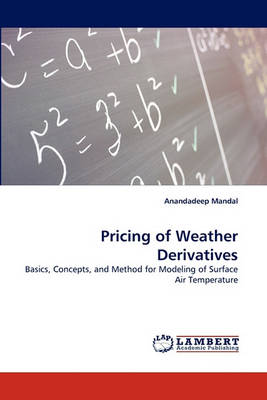 Book cover for Pricing of Weather Derivatives