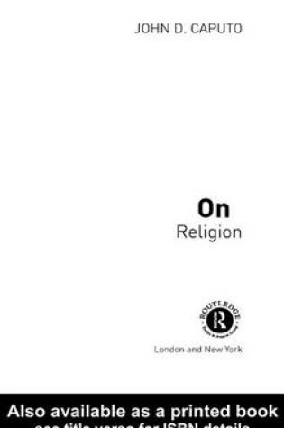 Cover of On Religion