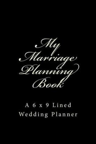 Cover of My Marriage Planning Book