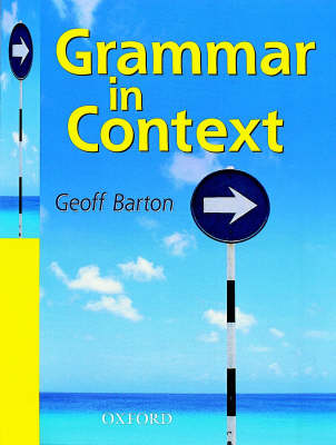 Book cover for Grammar in Context