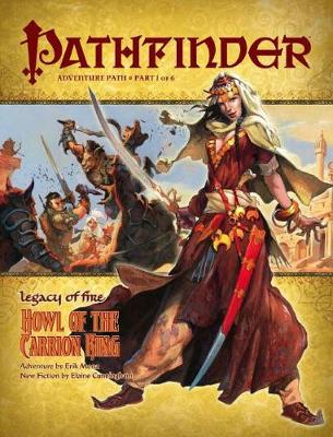 Book cover for Pathfinder Adventure Path: Legacy Of Fire #1 - Howl Of The Carrion King