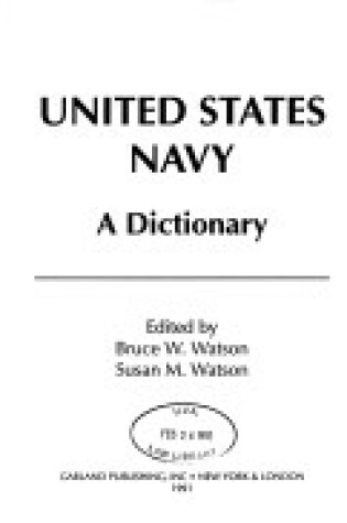 Cover of The United States Navy