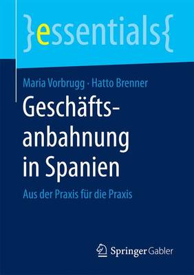 Book cover for Geschäftsanbahnung in Spanien