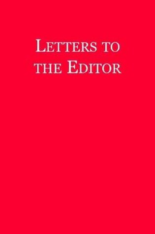 Cover of Letters to the Editor