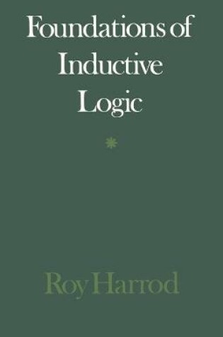 Cover of Foundations of Inductive Logic