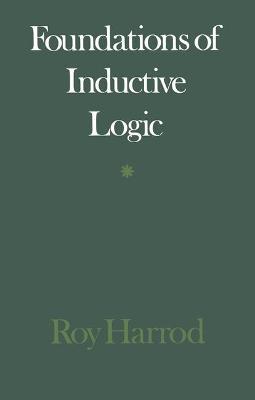 Book cover for Foundations of Inductive Logic