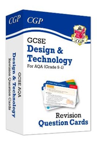 Cover of GCSE Design & Technology AQA Revision Question Cards
