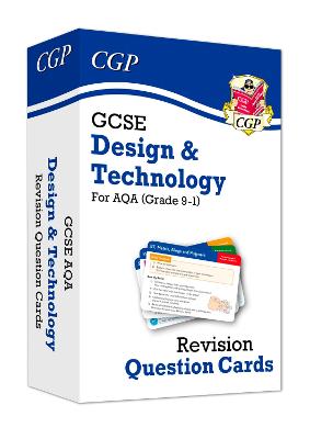 Book cover for GCSE Design & Technology AQA Revision Question Cards