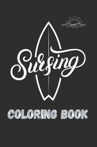 Cover of Surfing coloring book