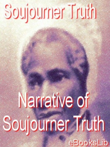 Book cover for The Narrative of Soujourner Truth